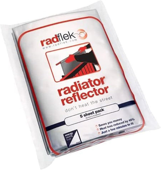 Radflek Radiator Heat Reflector 5 Pack