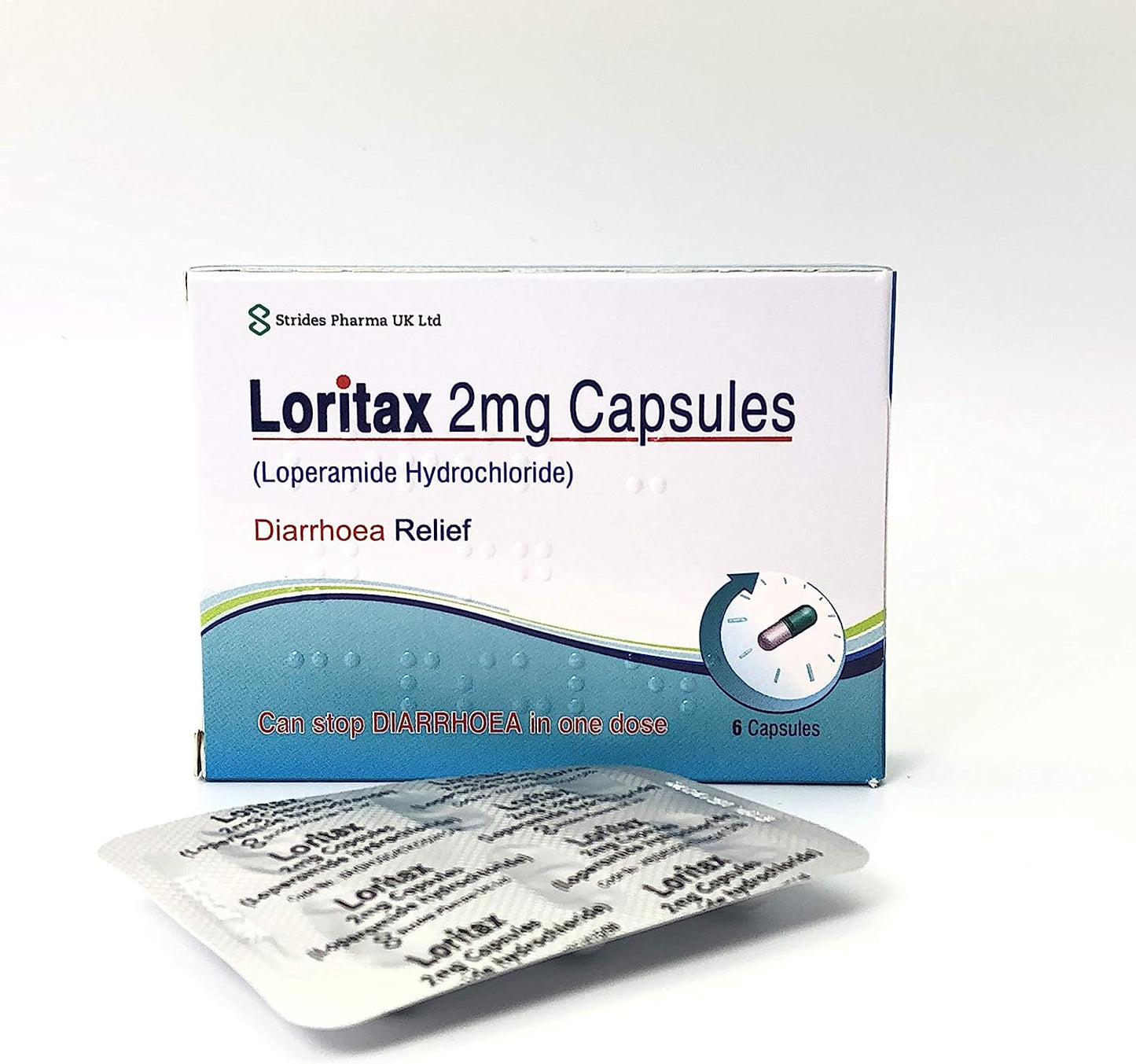 Loritax Diarrhoea Tablets 2mg x 6