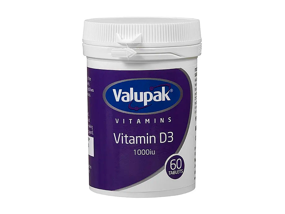 Valupak Vitamin D3 1000iu